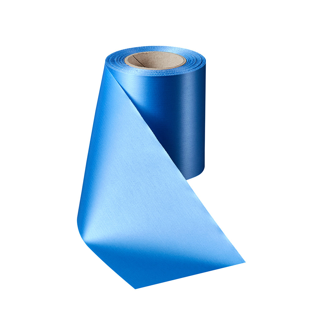 Supersatin, kobaltblau - Breite 100 mm