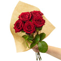 Blumenstrauß  'Red Passion'  - Stiellänge ca. 50 cm - Strauß frischer roter Rosen