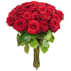 Bouquet 'Red Passion' - Length approx. 50 cm - Bouquet of fresh red roses