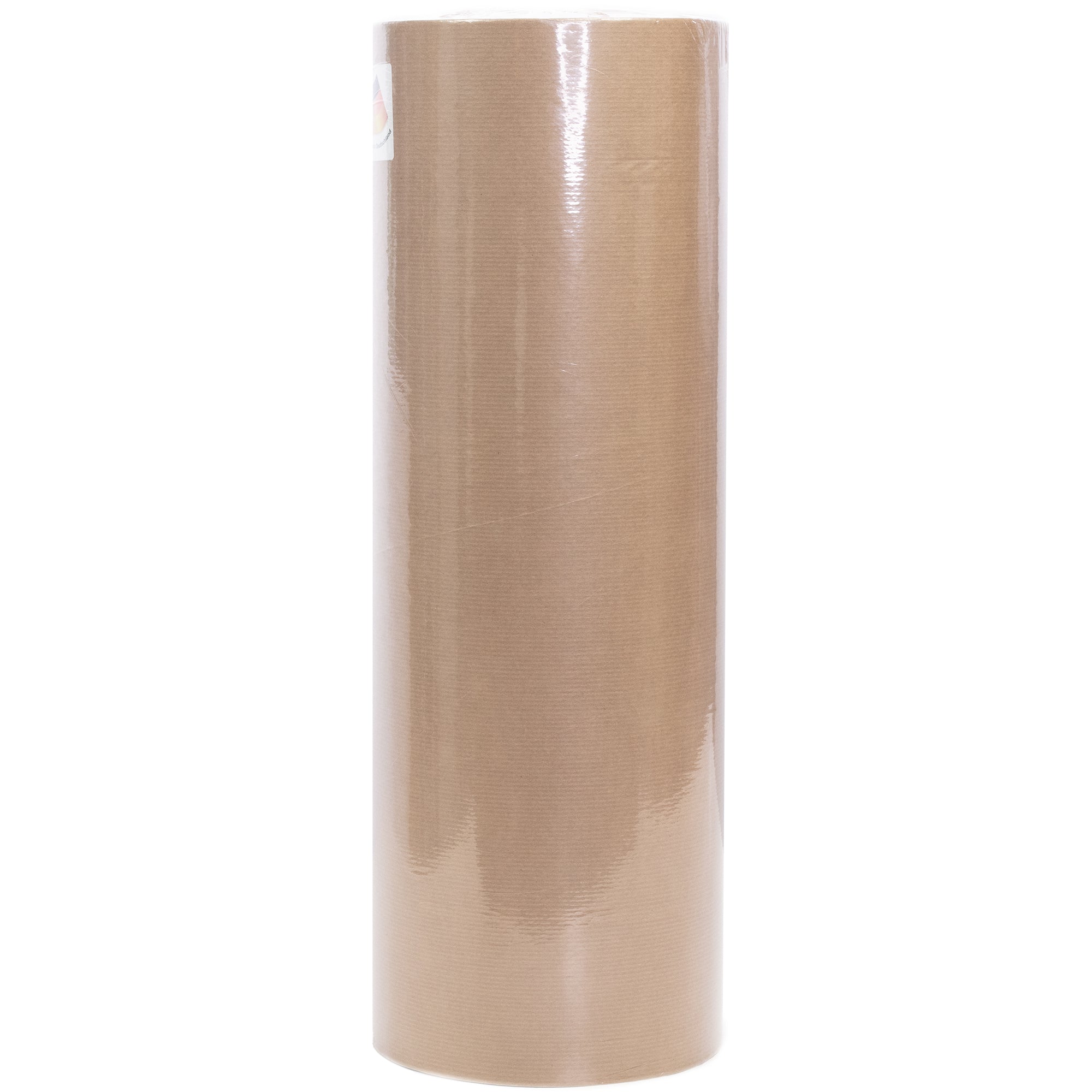 Floral paper - brown - kraft paper - 50 cm wide, 460 meters