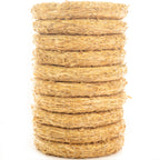 10er Set Strohrömer, Durchmesser 35 cm, Stärke 6 cm