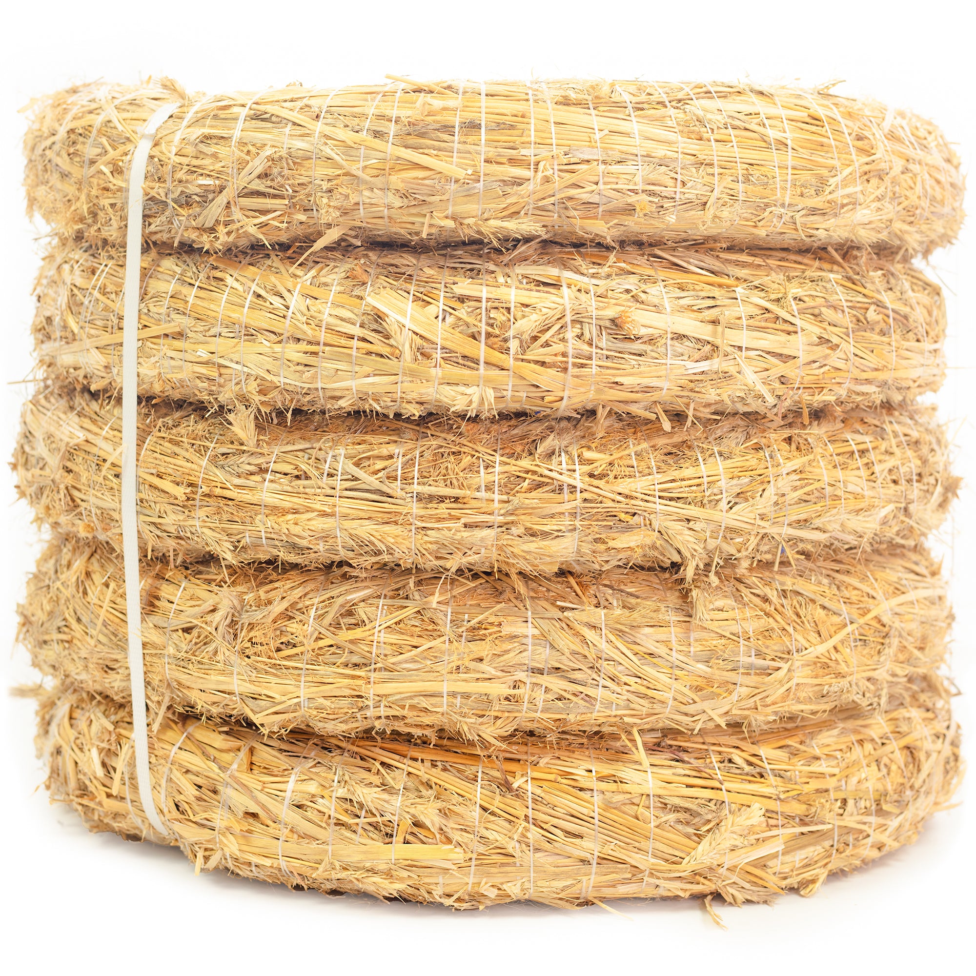 5er Set Strohrömer, Durchmesser 45 cm, Stärke 8 cm