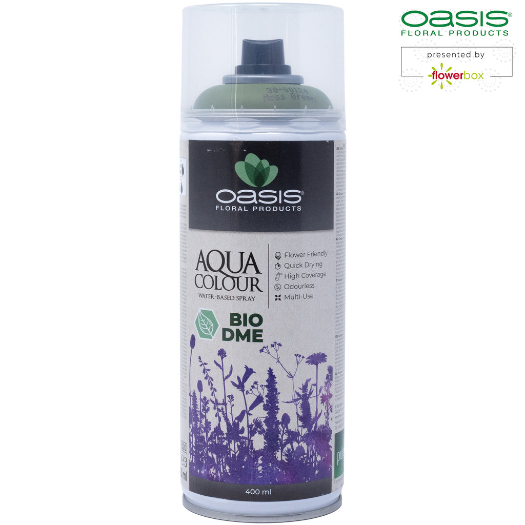 OASIS Aqua Colour Spray - Moosgrün - 400 ml