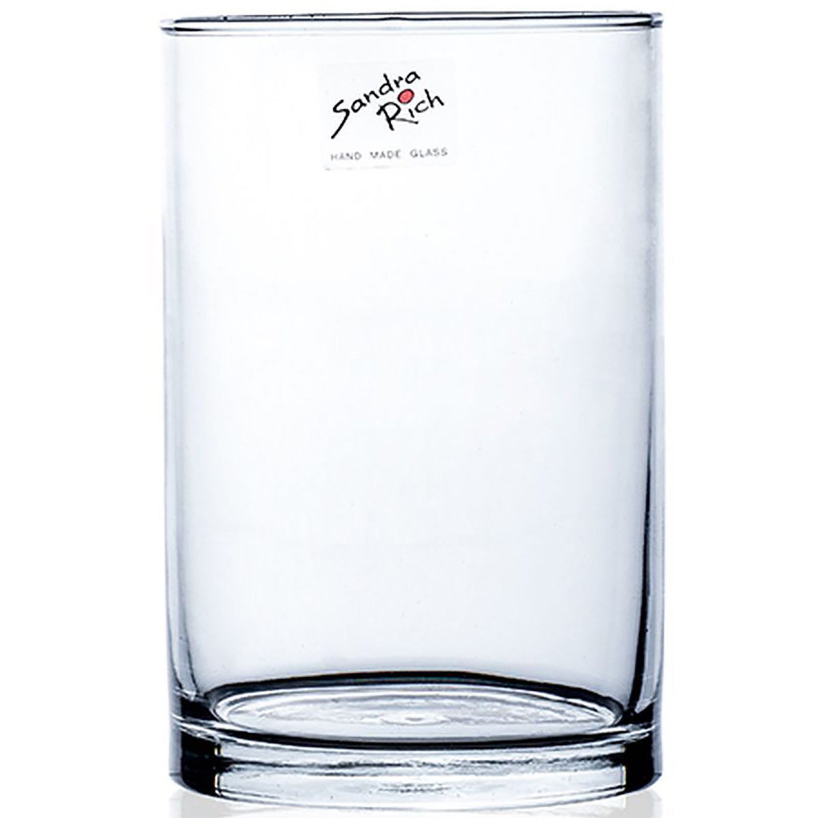 CYLI cylindrical vase - klar - 10x10x15cm - Glas