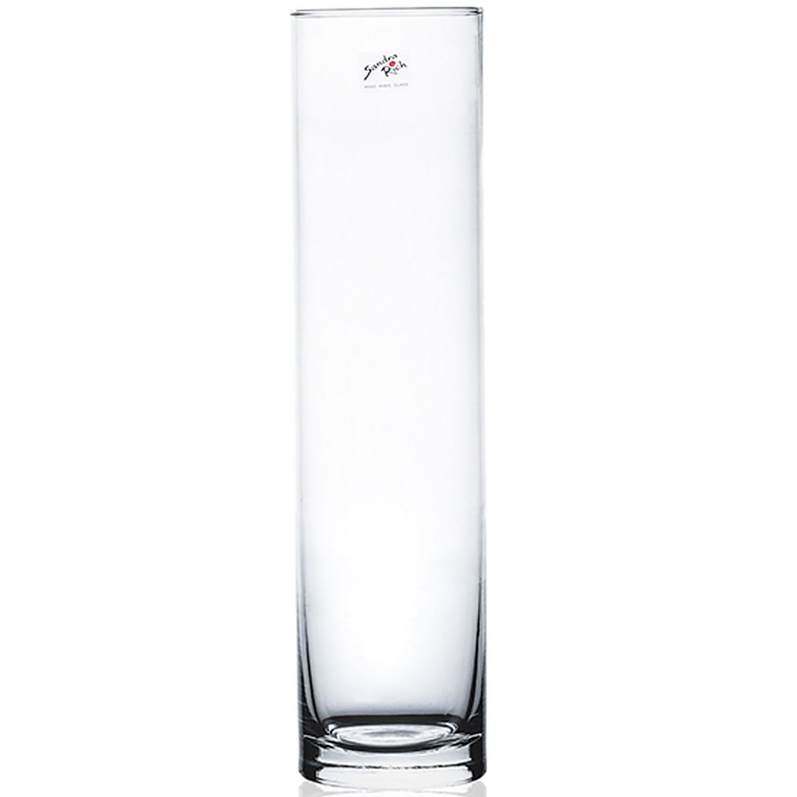 CYLI cylindrical vase - klar - 10x10x40cm - Glas
