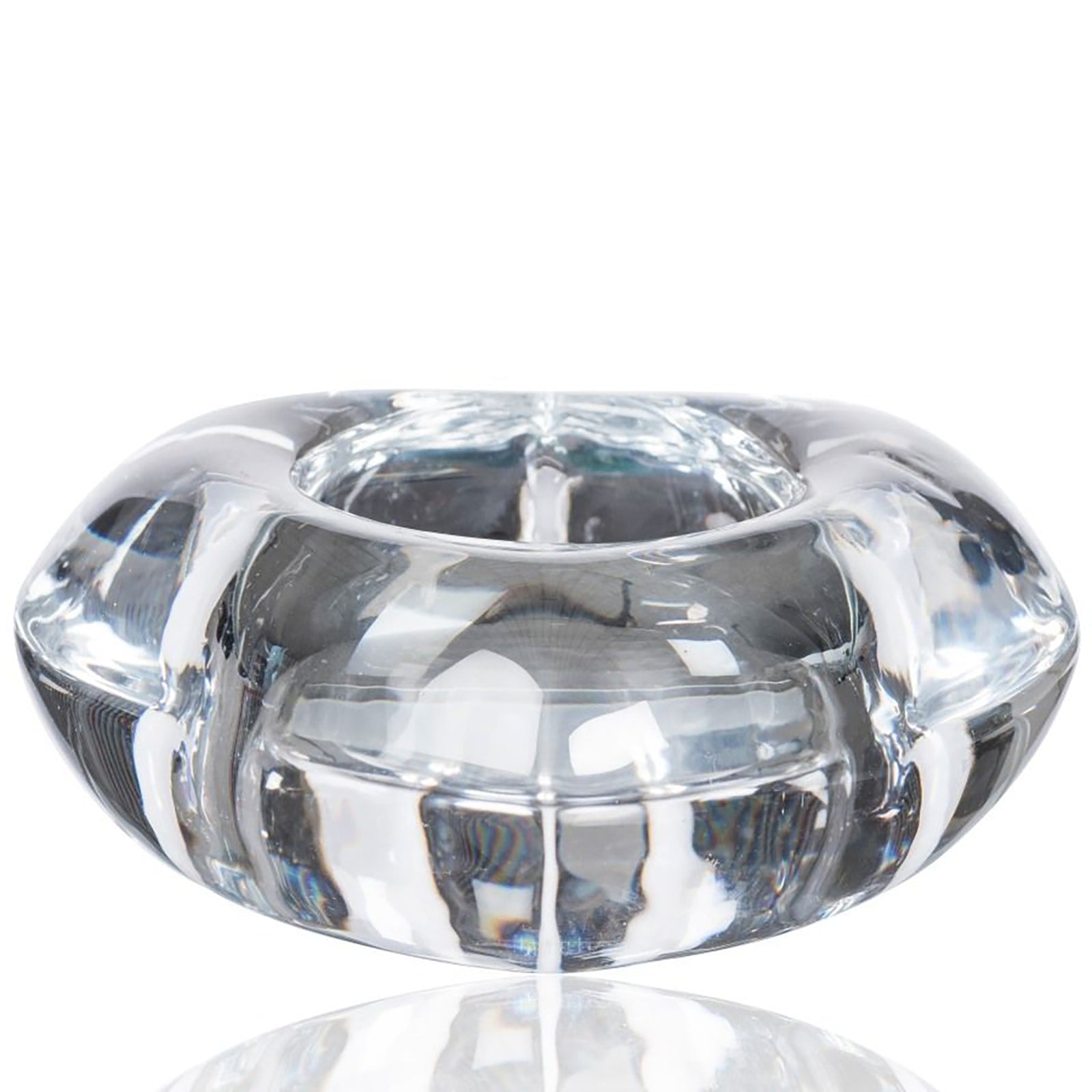 SHINE candle holder heart - klar - 8,4x8,5x3,5cm - Glas