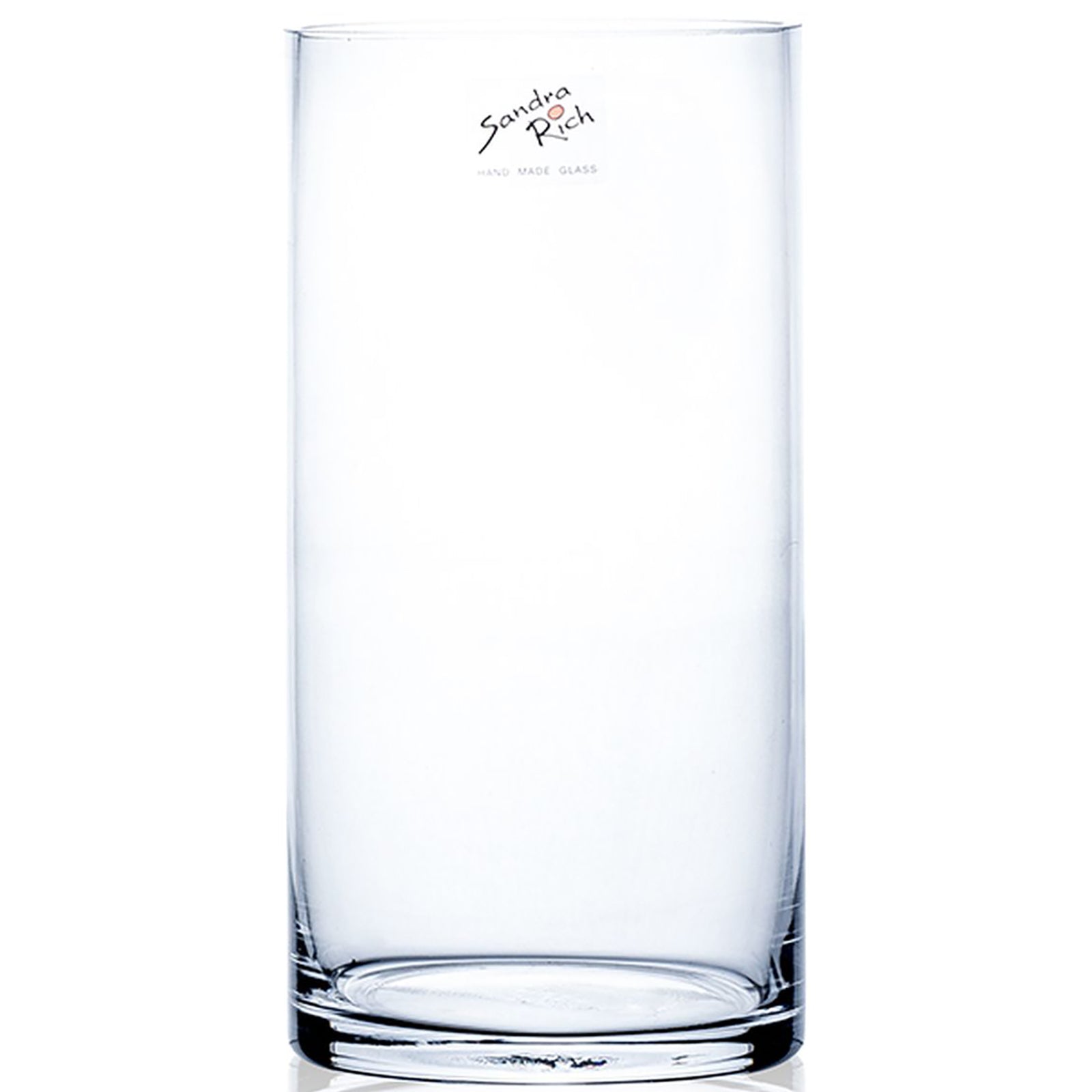 CYLI cylindrical vase - klar - 10x10x20cm - Glas