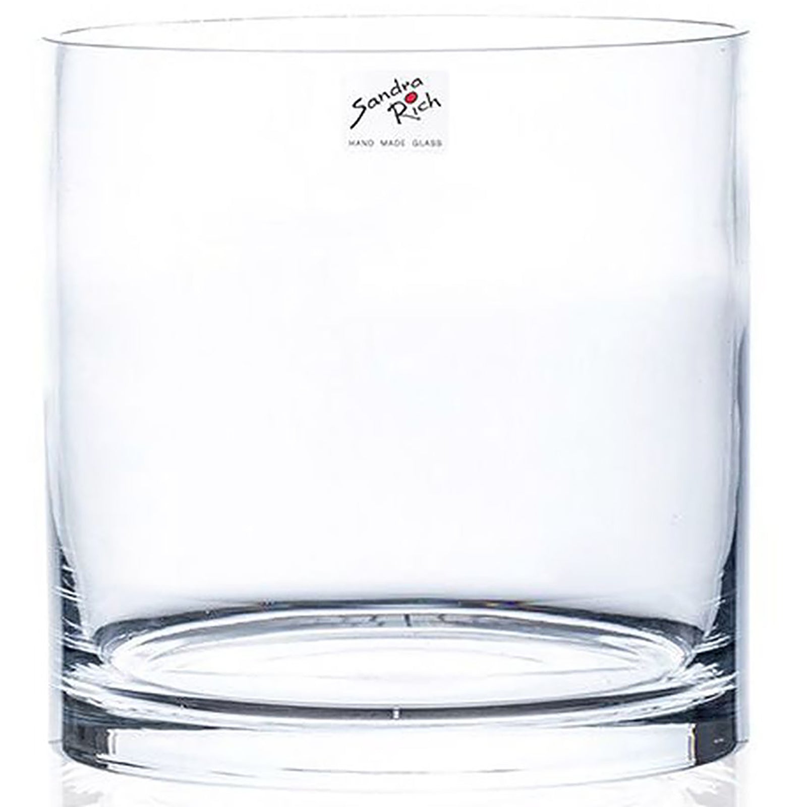 CYLI cylindrical vase - klar - 15x15x30cm - Glas
