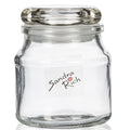 MINI STORAGE pot - klar - 6,5x6,5x8cm - Glas