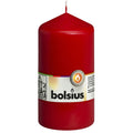 Pillar candle - Height 13 cm - Diameter 6.8 cm - Red