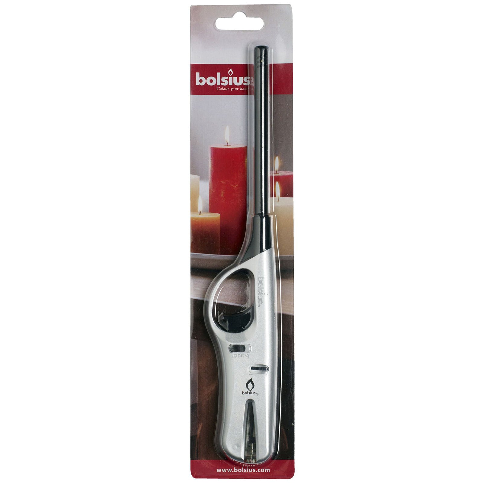 Refillable Stick Lighter - Silver
