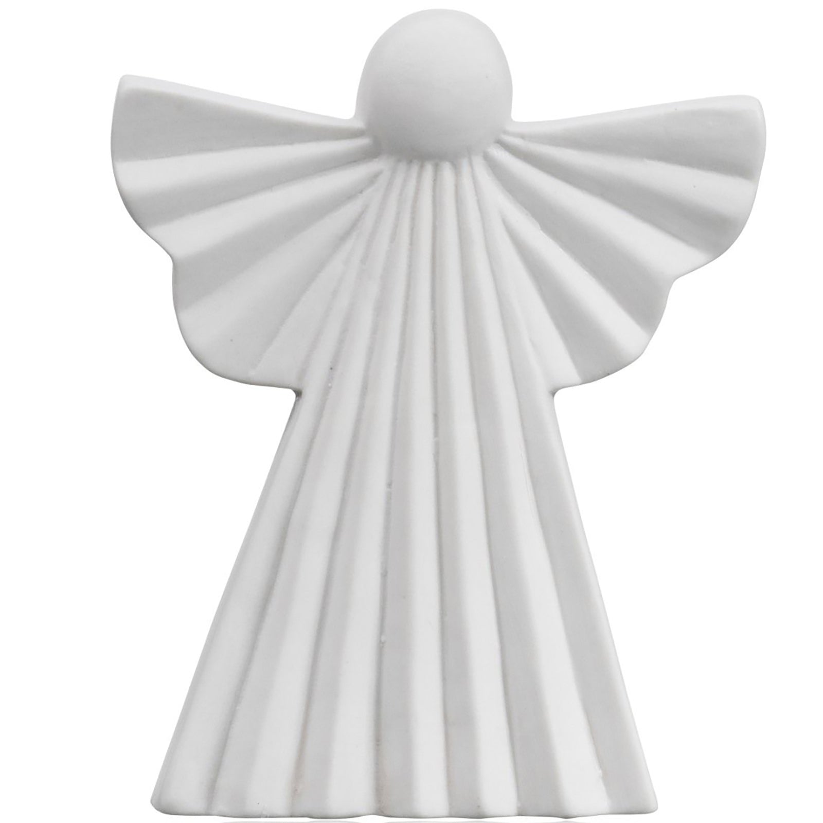 TIMELESS ceramic angel small - weiß - 3,2x9,875x11,975cm - Keramik