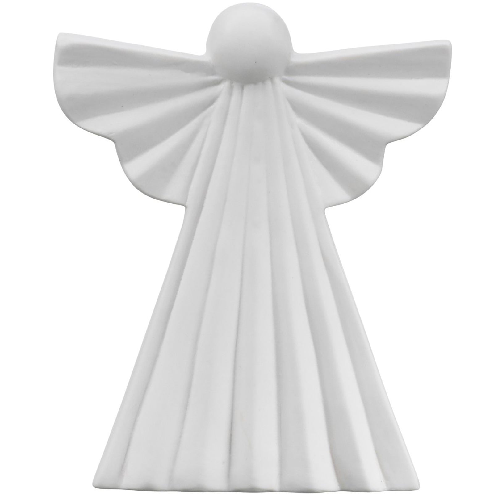 TIMELESS ceramic angel large - weiß - 3,8x12,675x15,325cm - Keramik