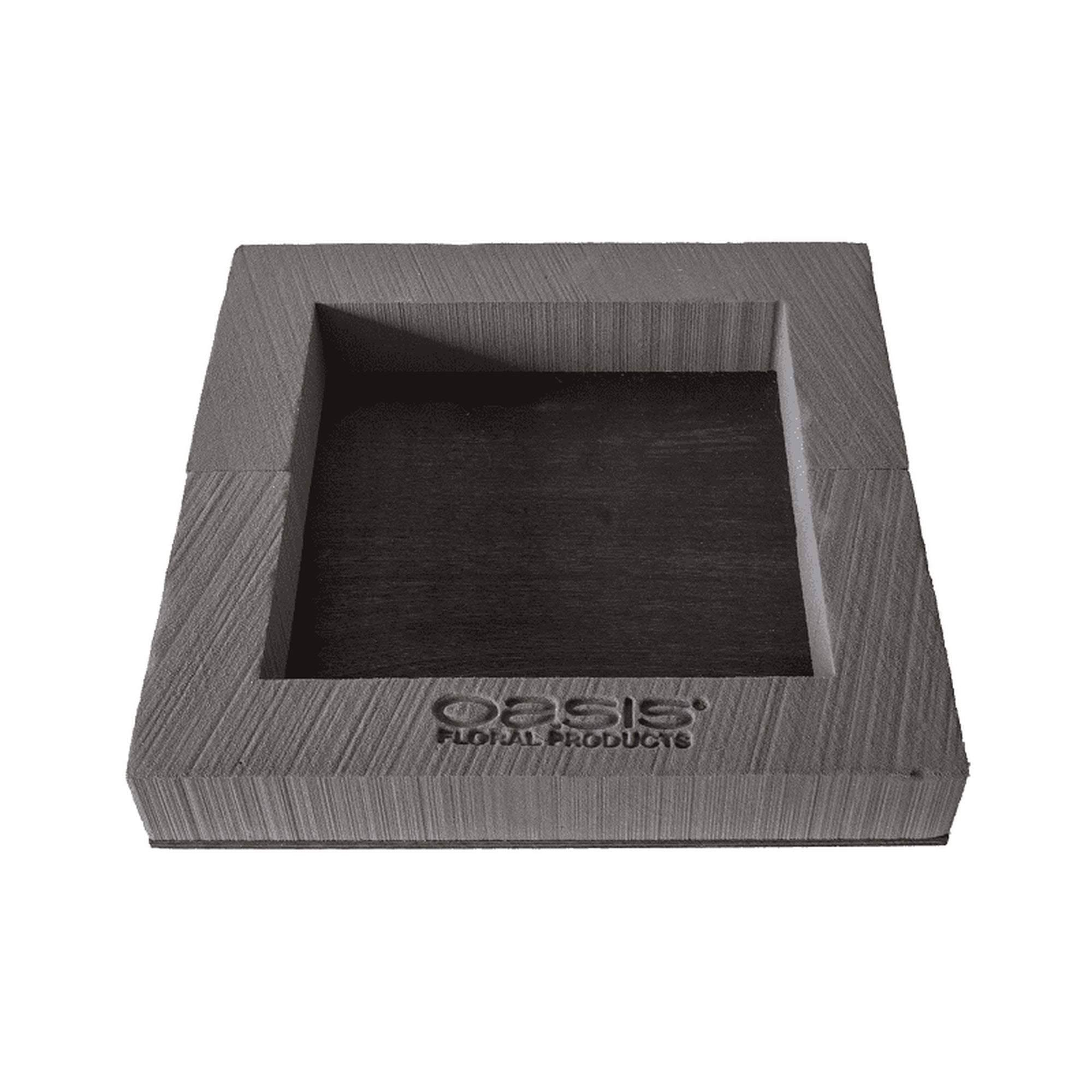 Tapis OASIS® BLACK BIOLINE® Quadro - diamètre extérieur : 35 cm - diamètre intérieur : 25 cm, hauteur : 5 cm - 2 pièces