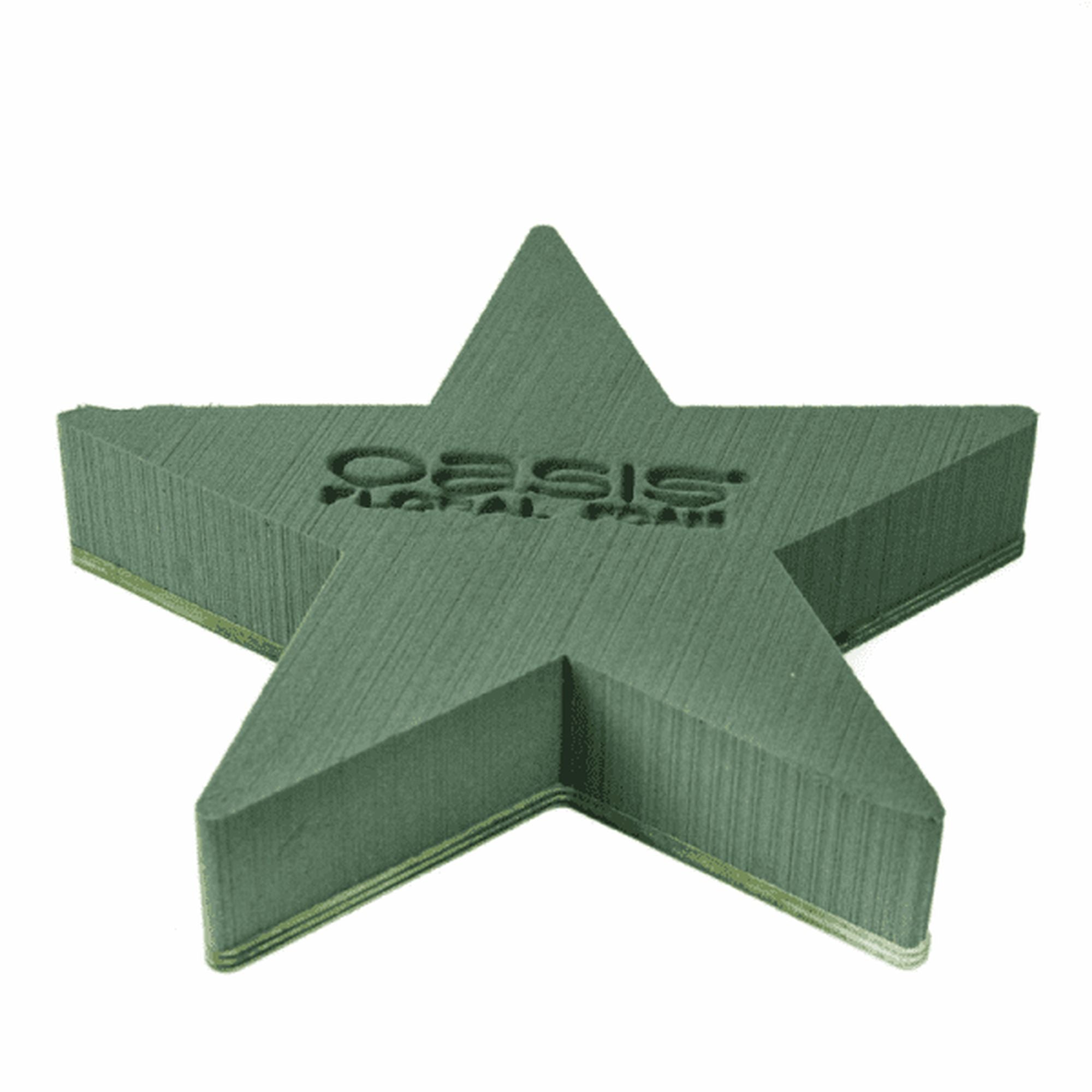 OASIS® BIOLINE® Stern - 50 x 50 x 5,5  cm - 2 Stück