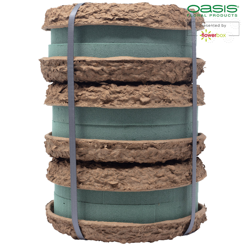 Bague OASIS® BIOLIT® - 3,5 x 17 cm Ø - intérieur : 9,6 cm Ø - 6 pièces.