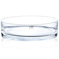 CORA bowl - klar - 30x30x8,5cm - Glas