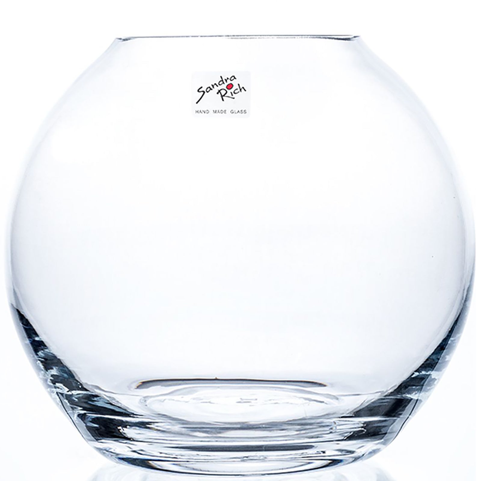 GLOBE vase - klar - 19x19x17cm - Glas