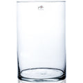 CYLI cylindrical vase - klar - 19x19x30cm - Glas