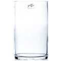 CYLI cylindrical vase - klar - 12x12x20cm - Glas