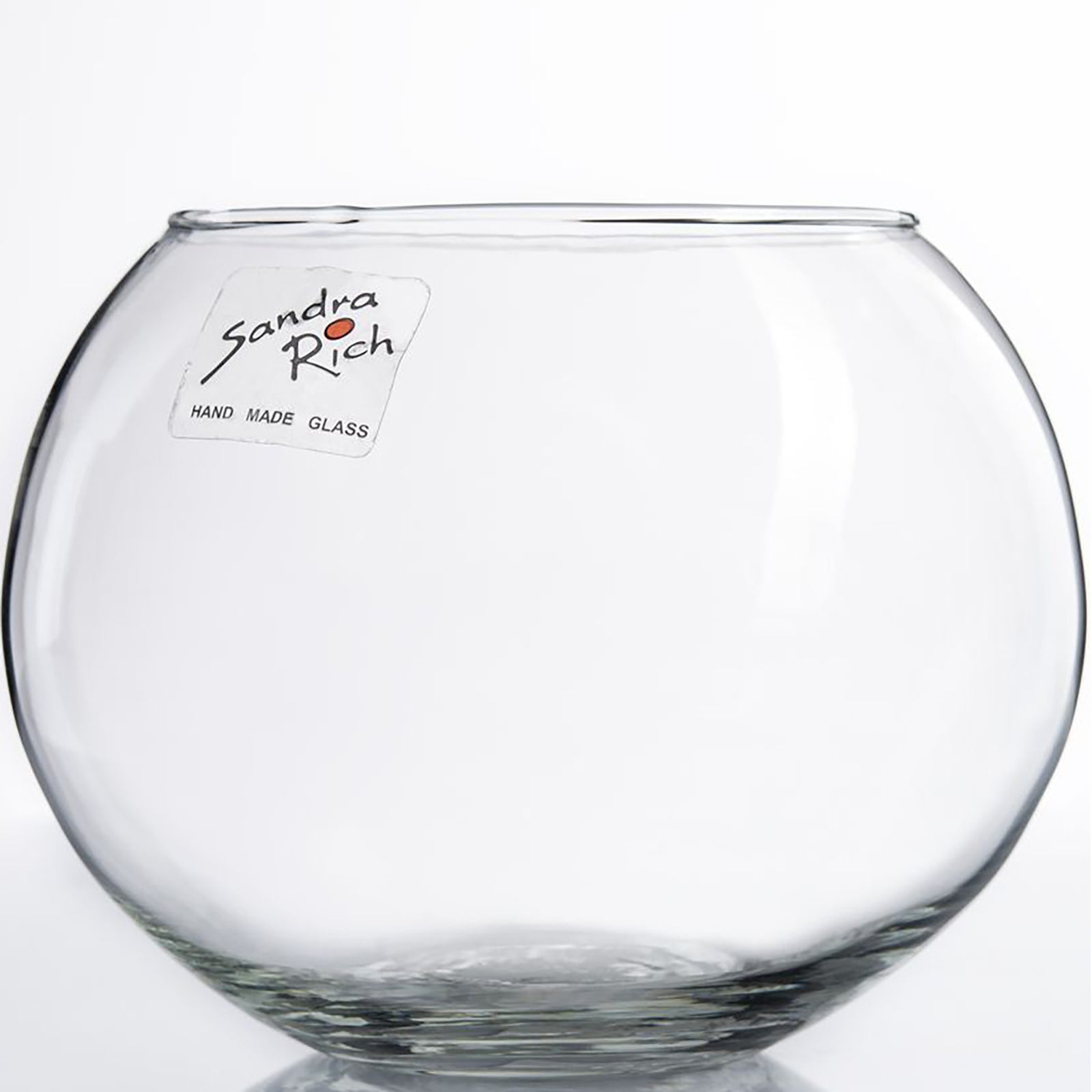 GLOBE vase - klar - 13,5x13,5x12cm - Glas