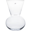 TRUMPET vase - klar - 18x18x26cm - Glas