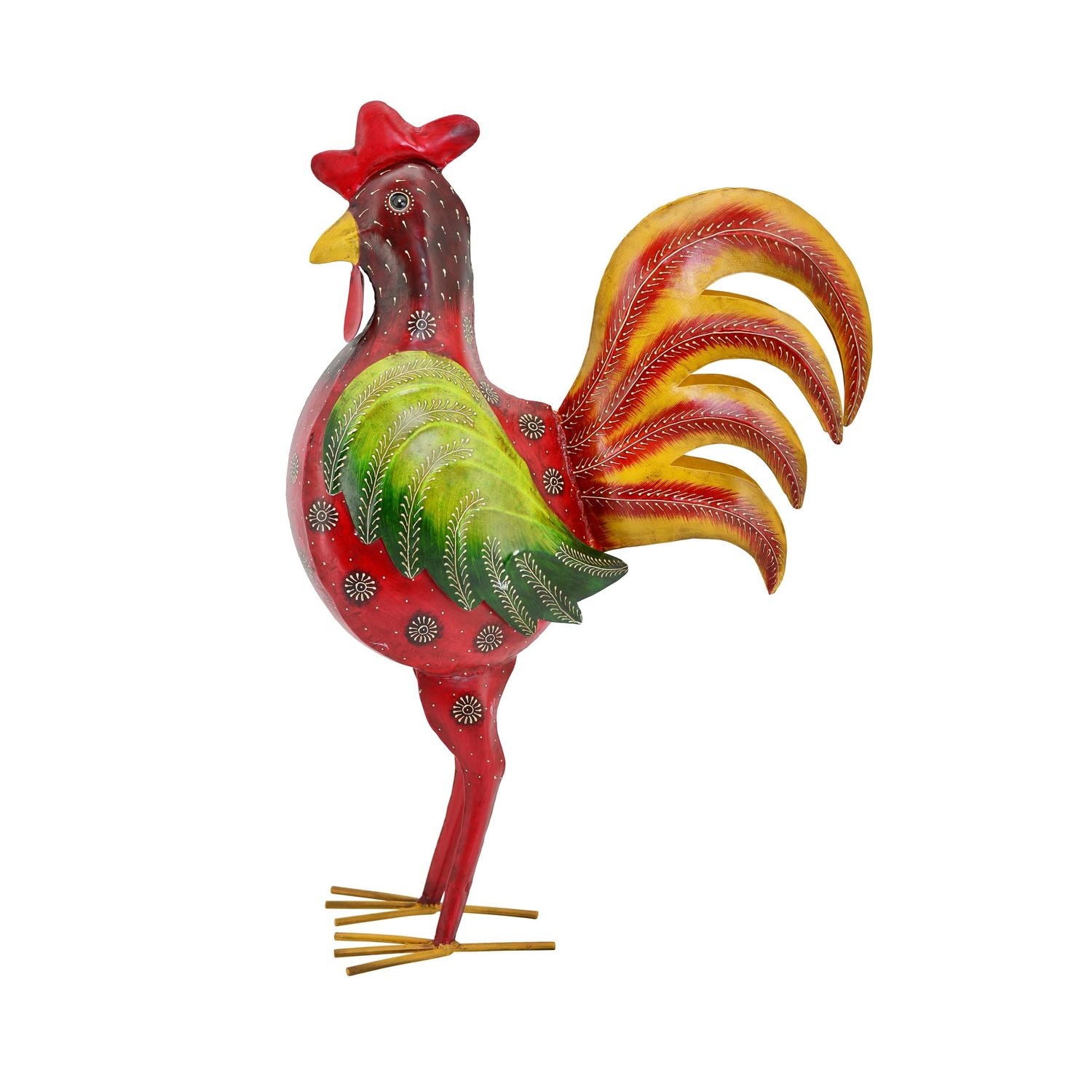 Hahn Kanu, Metall, 67x29x98 cm