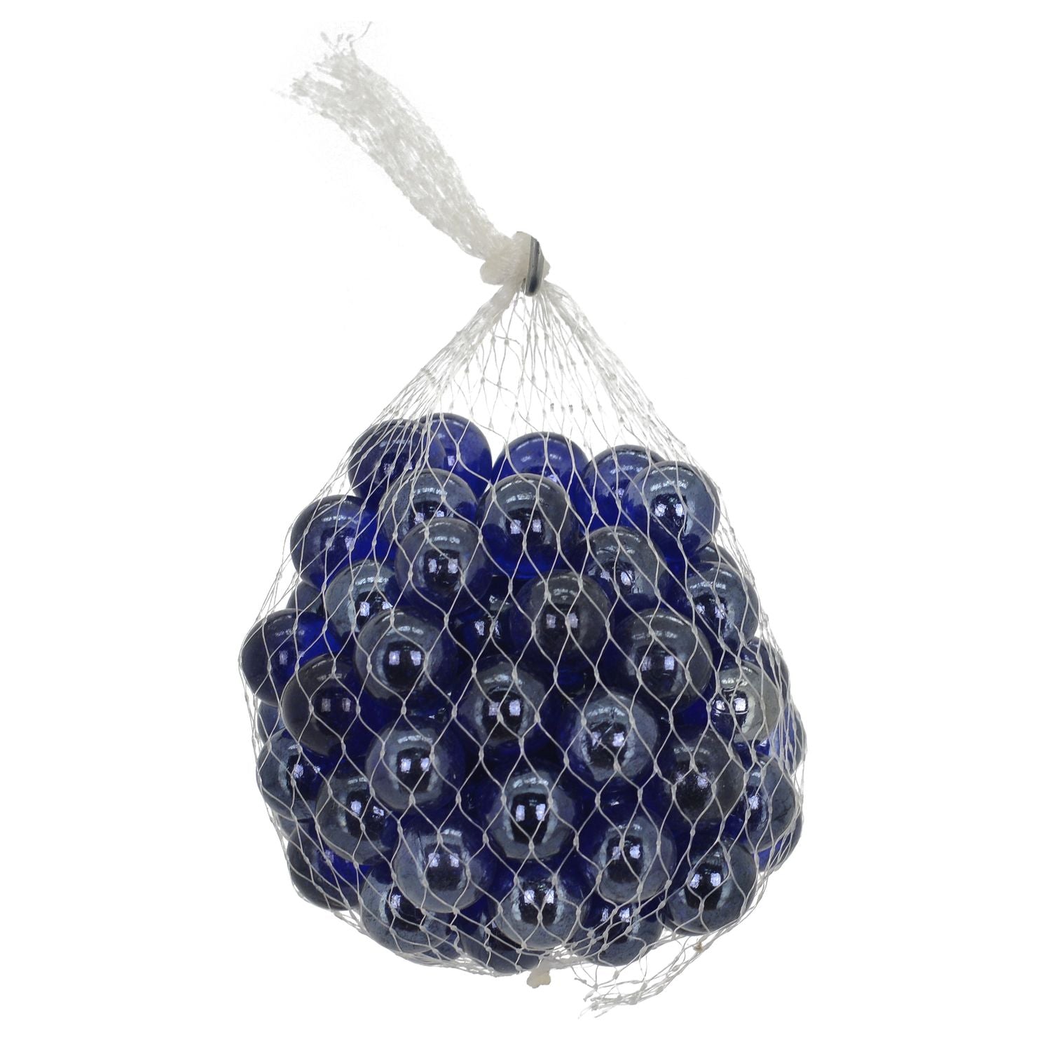 GlasKugel Vitreous - blau - 8x8x14 cm