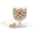 GlasKugel Vitreous - braun - 8x8x14 cm