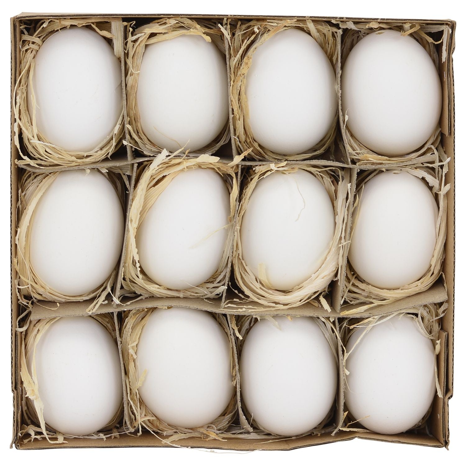 Box mit HühnerEiHänger Goog, 12 tlg., 8x6 cm