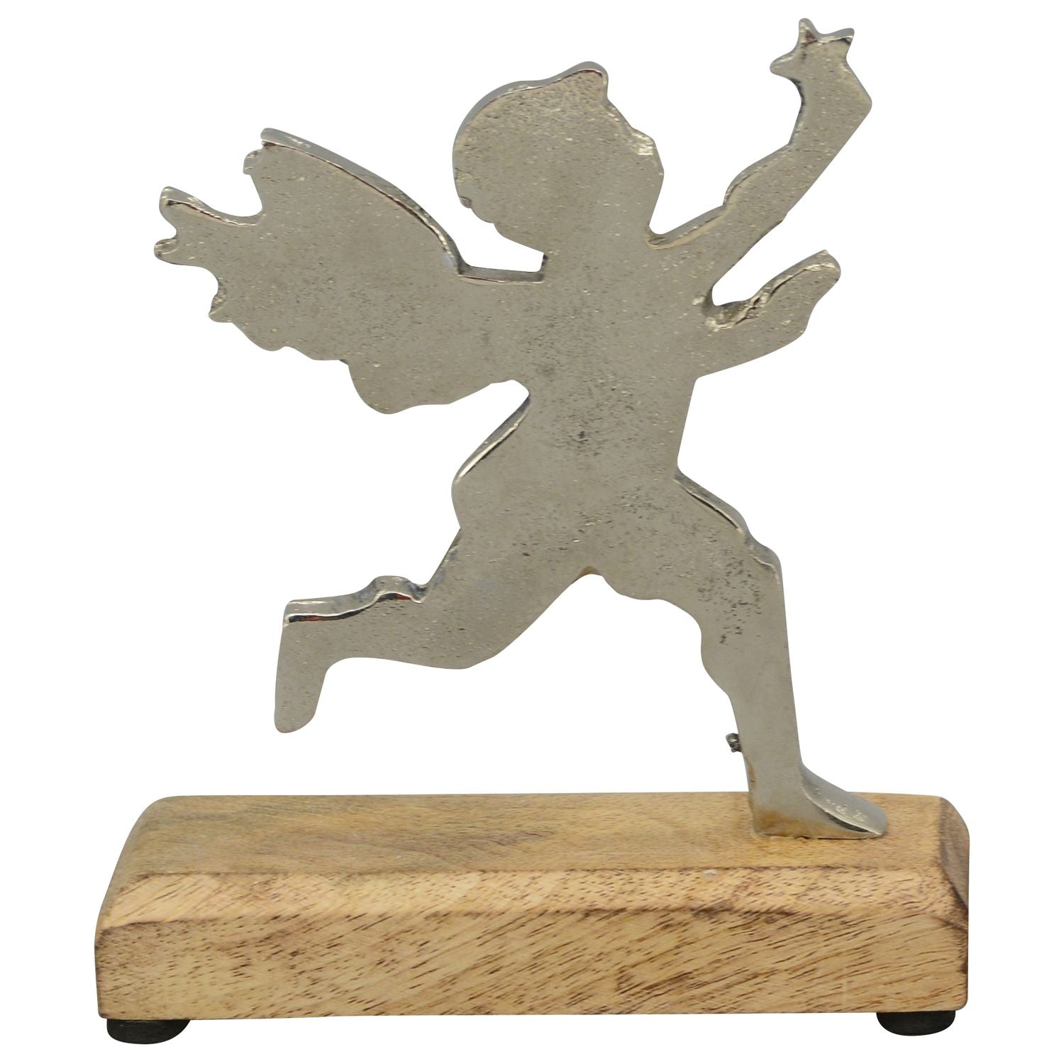Angel Puri - wood/aluminum - 17x15x5 cm