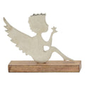 Angel Puri - wood/aluminum - 22x4.5x16.5 cm