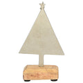 Baum Puri - Holz/Aluminium - 17x10x5 cm