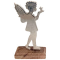 Angel Puri - wood/aluminum - 23x12x5 cm