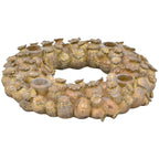 KerzenHalter Lilian  - gold - Polyresin - 26x26x5cm