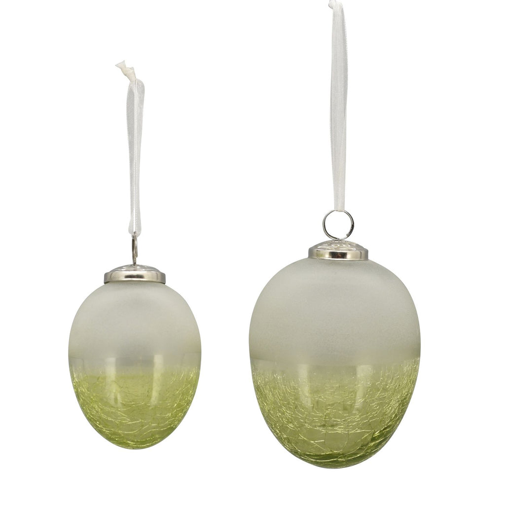 EiHänger VERT, grün, Glas, 9x9x12 cm