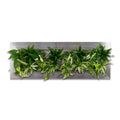 Flowerwall L - aluminium - 89 x 33 cm
