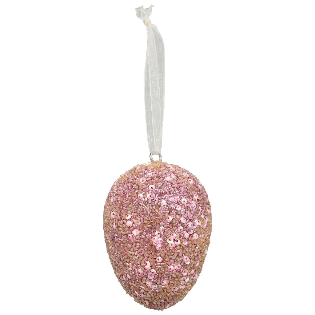 EiHänger Dost - pink - Holz/Glas - 6,5x6,5x10 cm