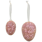 EiHänger Dost - pink - Holz/Glas - 6,5x6,5x10 cm