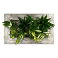 Flowerwall M - aluminium vintage - 55 x 33 cm