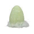 Ei Sannie, grün, Polyresin, 12,5x12,5x16 cm