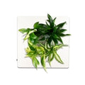 Flowerwall S - white - 31x31 cm