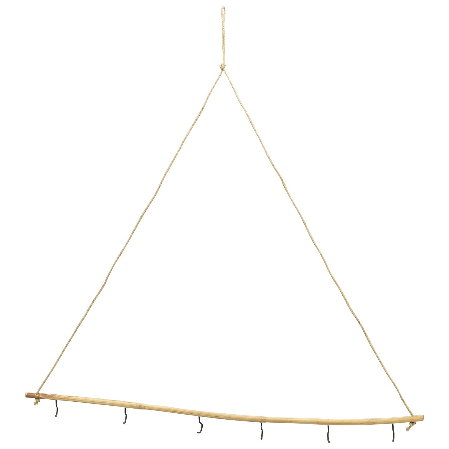 Haken ClairBlanc - Metall/Holz - 85x3x7 cm