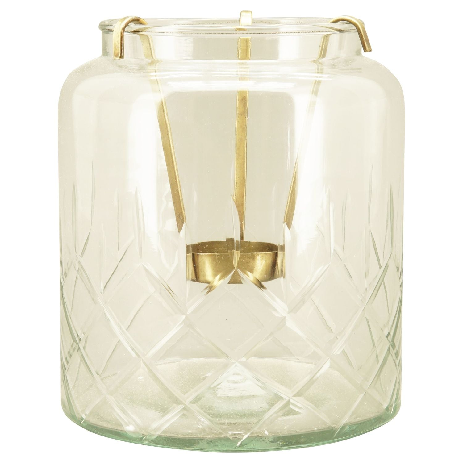 WindLicht SWILL - Glas/Metall - 14,5x14,5x16 cm