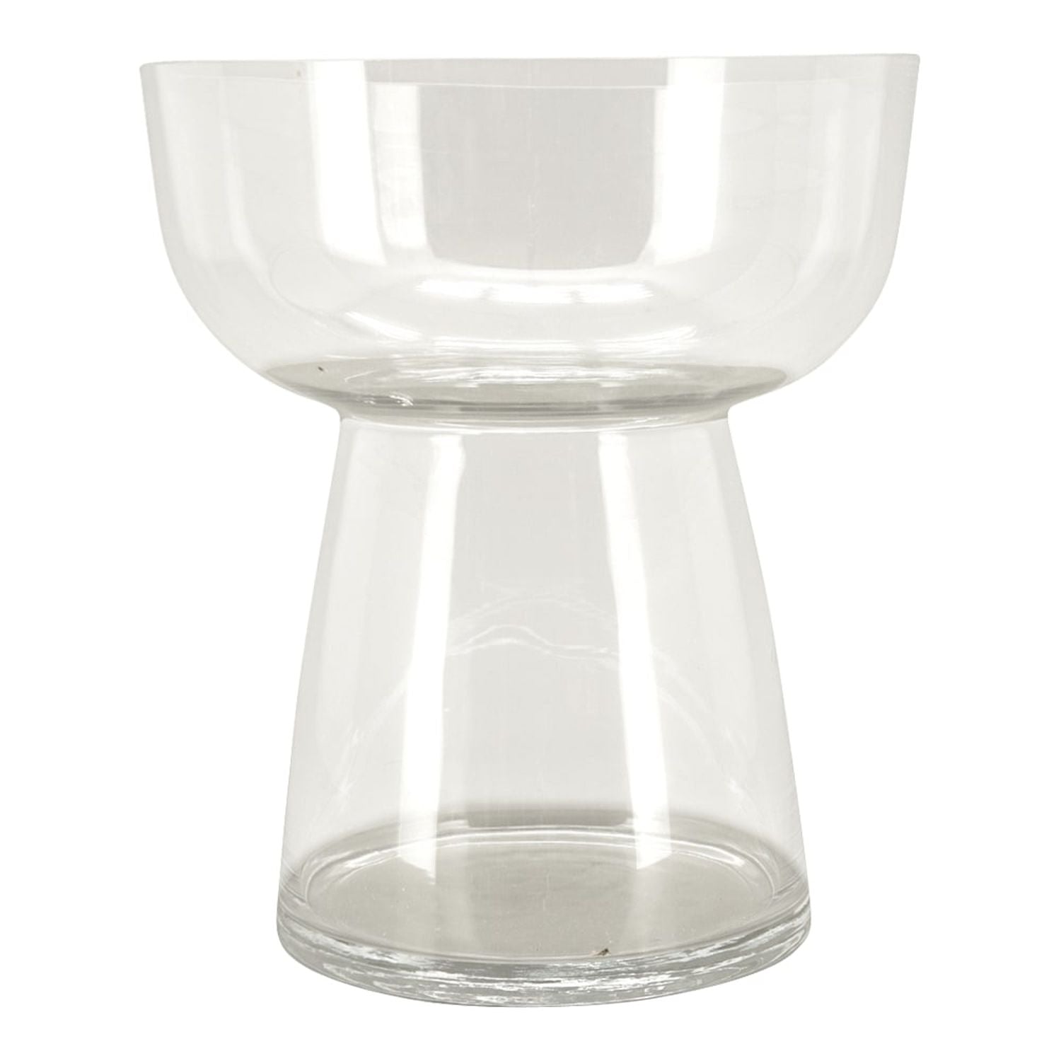 Vase Verrerie - klar - Glas - 20x20x18 cm