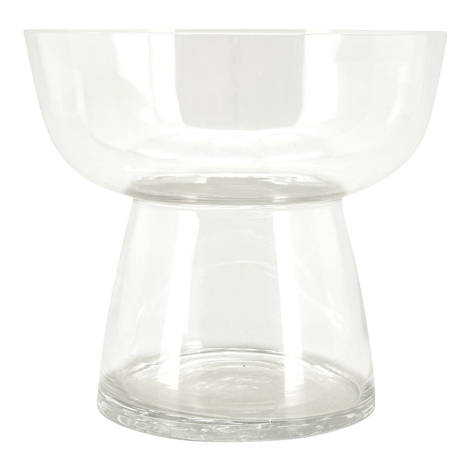 Vase Verrerie - klar - Glas - 21,5x21,5x25 cm