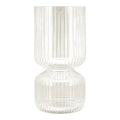 Vase Verrerie - klar - Glas - 11x11x21,5 cm