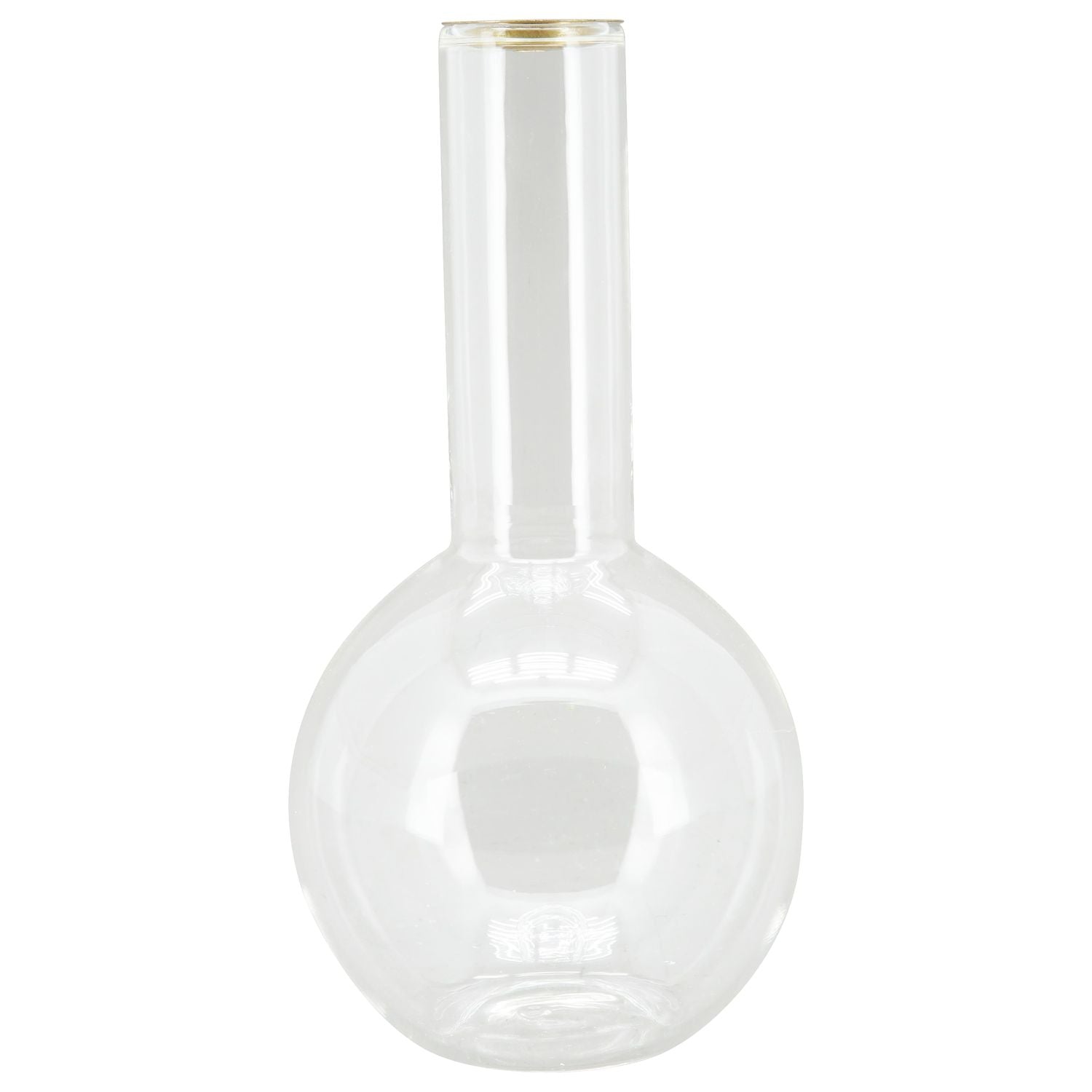 Vase Verrerie - klar - Glas - 10x10x20 cm