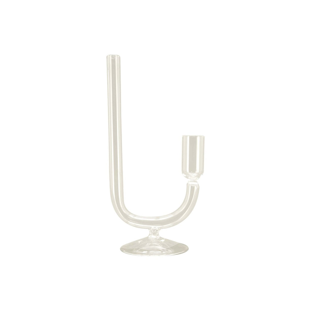 Vase mit KerzenHalter Verrerie - Glas - 8,5x8x19,5 cm
