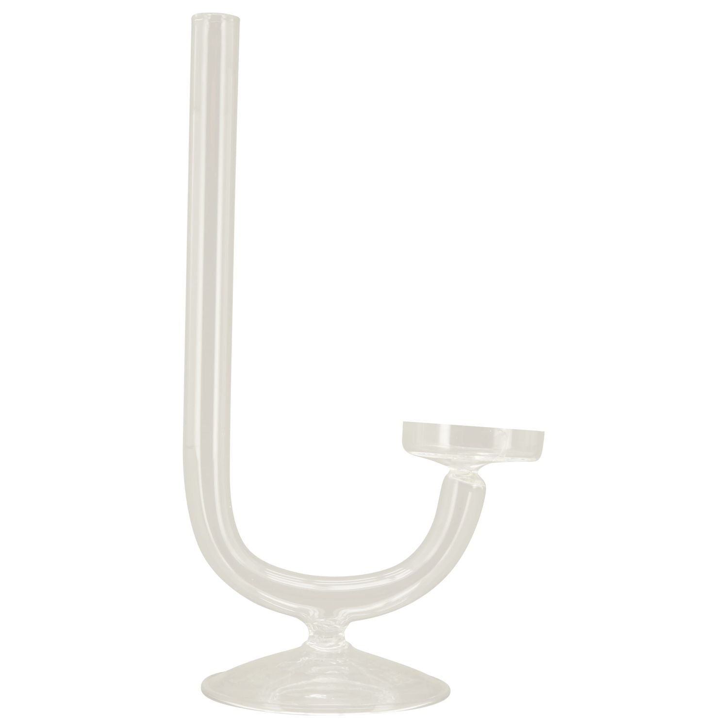 Vase mit KerzenHalter Verrerie - Glas - 11x8x20 cm